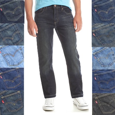 Levi's Boys Youth 514 Slim Straight Regular Fit 5-Pocket Denim Jeans Pants | eBay
