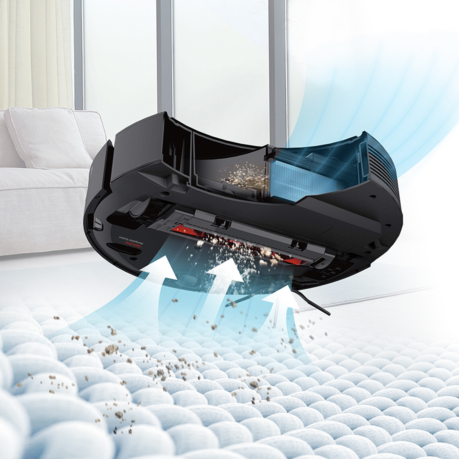 Roborock E4 Mop Robot Vacuum Mop Cleaner 2000Pa Suction - Certified Refurbished image