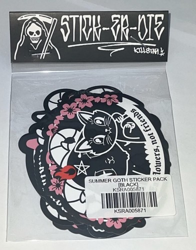 STICK-ER-DIE KILLSTAR AUFKLEBER LIMITIERTE EDITION AUFKLEBER PACK GOTH SKATEBOARD ETC - Bild 2 von 5