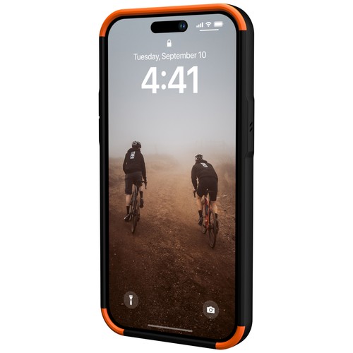 Urban Armor Gear (UAG) iPhone 14 Pro & Pro Max Case Civilian Tough - Black - Picture 18 of 20