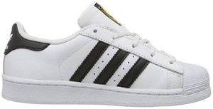 adidas-Originals-Kids-039-Superstar-Foundation-EL-C-Skate-Shoe-White-Black-White
