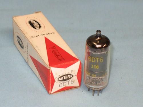 VACUUM TUBE ~ 6DT6 ~ RAYTHEON ~ NOS ~ 6DT6 - Picture 1 of 2