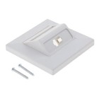 ABS 1 Sockets SC LC Fiber  Tray Fiber Optic Wall Plate Panel