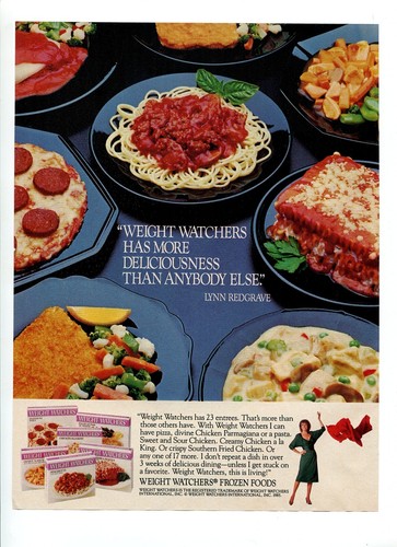 Weight Watchers International Lynn Redgrave Vintage 1985 Print Magazin Diät Anzeige - Bild 2 von 4