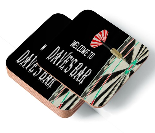 Personalisierte Dartbar - Matte, Untersetzer & Schild - Bier, Kneipe, Geschenk, Geburtstag - Bild 6 von 7