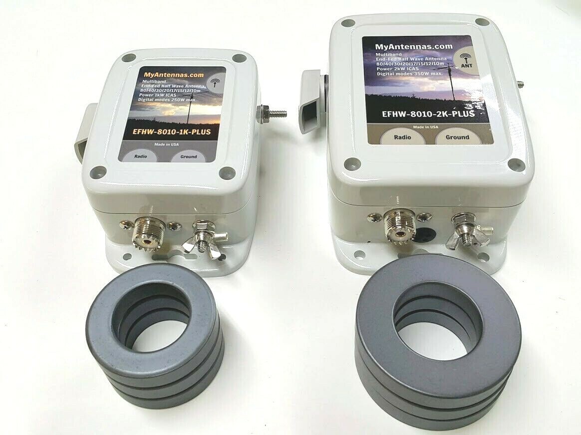 EFHW Antenna EFHW-8010-1K-Plus 80-10m / NO TUNER NEEDED EFHW Antenna EFHW-8010-1K-Plus 80-10m / NO TUNER NEEDED