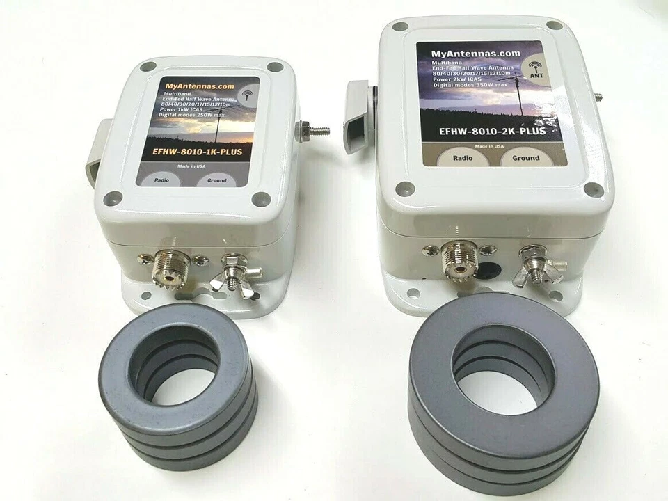Antena EFHW EFHW-8010-1K-Plus 80-10m / ¡¡SIN NECESITA SINTONIZADOR!! / 130 pies de largo Foto 2 de 4