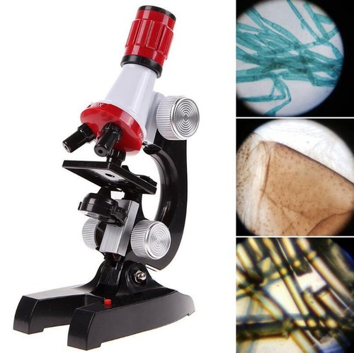 Kid Toy Microscope Science Kit 100X 400X 1200X Educational Lab Magnification - Picture 11 of 22