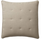 Belgian Flax Linen Pottery Barn NEW w/2 Euro Shams Dark Flax