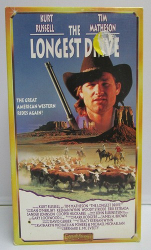 The Longest Drive OOP Starmaker VHS Band 1976 Kurt Russell TV-Film - Bild 2 von 4