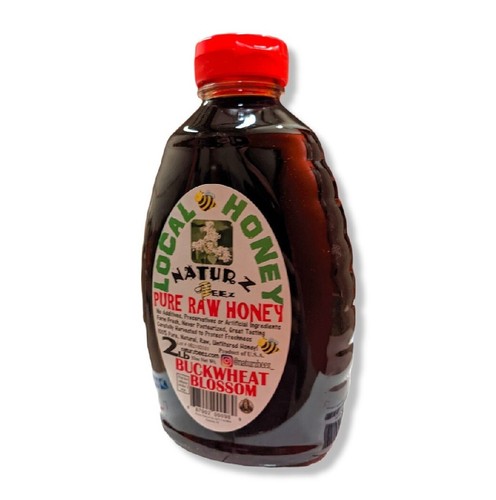 RAW HONEY BUCKWHEAT 2 LBS 100% PURE RAW UNFILTERED HONEY In Squeeze Jar 2LB - Picture 5 of 7