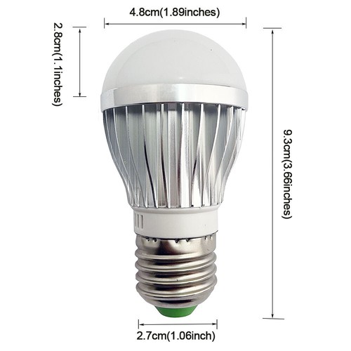 Invisible E26 LED Infrared Bulb 980nm CCTV Cameras IR illuminator 9W 15W 21W 27W - Picture 7 of 13