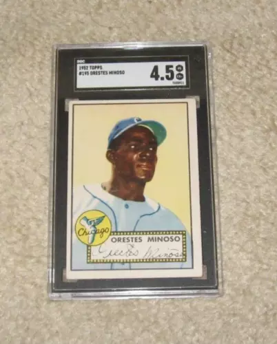 1952 TOPPS - Orestes 'Minnie' Minoso - SGC 4.5 - #195