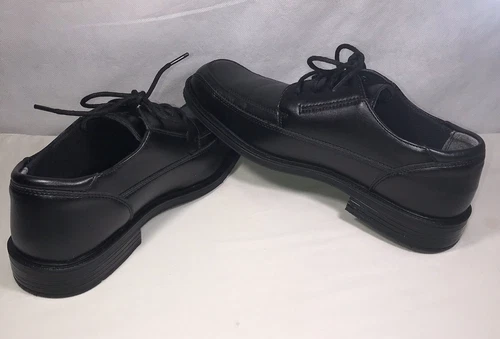 George Dress Shoes Men 10.5 Black Lace Up Formal Lightweight - Picture 5 of 7