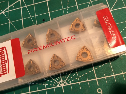 10pc Tungaloy Carbide Inserts WNMG060408-ASW, T9125 WNMG332 ASW New (65) - Picture 1 of 4