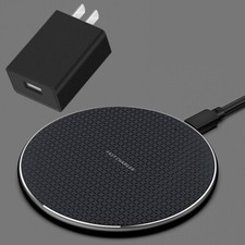 Business Wireless Charger Pad Cable Adapter F Samsung Galaxy S22 Ultra SM-S908U