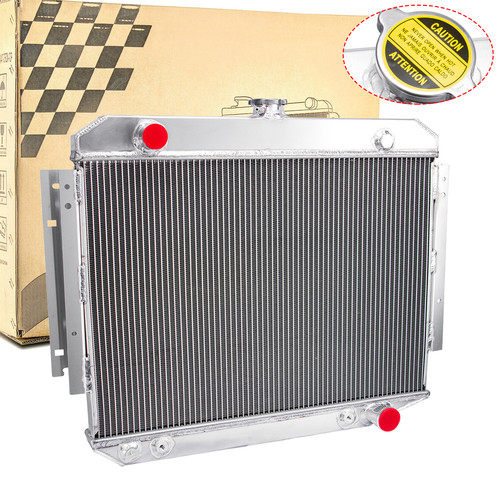 3 Row Aluminum Radiator Fit 71-79 Dodge D100 D150 D200 W100 W200 V8 5.2L 5.9L - Bild 1 von 12