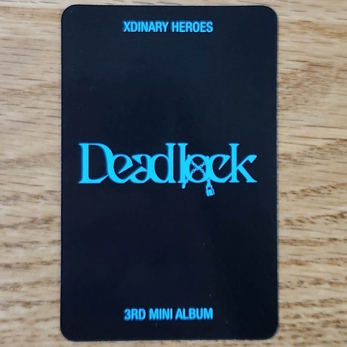 Carte photo officielle Gun-il Xdinary Heroes 3ème mini album impasse authentique Kpop - Photo 2 sur 2