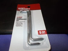 Hyper Tough 2-Piece OFFSET SCREWDRIVERS 1/4" Slotted x #2 Phillips, 3/16" x #1 P