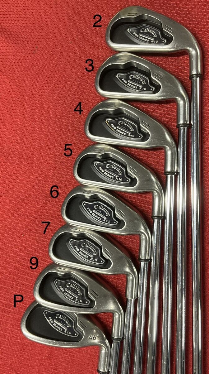 Callaway X16 Pro Series Steelhead 4 Iron Stiff Steel Shaft Ping Grip Callaway X16 Pro Series Steelhead 4 Iron Stiff Steel Shaft Ping Grip