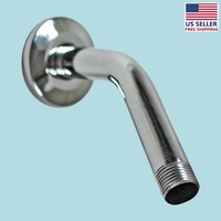 Shower Head Chrome Arm/flange 5.5l Part Only | Renovator's Supply on sale Shower Head Chrome Arm/flange 5.5l Part Only | Renovator's Supply on sale