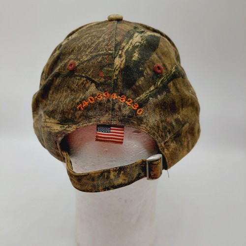 Wayne National Trails Nutter Cabin Rental Atv & Hunting Camp Camo Hat Strapback - Picture 4 of 9