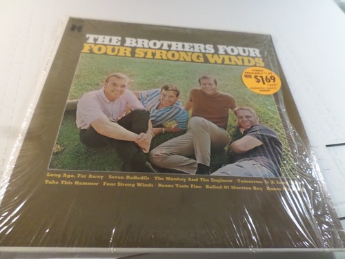 2 Brother Four Lps - Four Strong Winds & Big Folk Hits - Picture 3 of 4