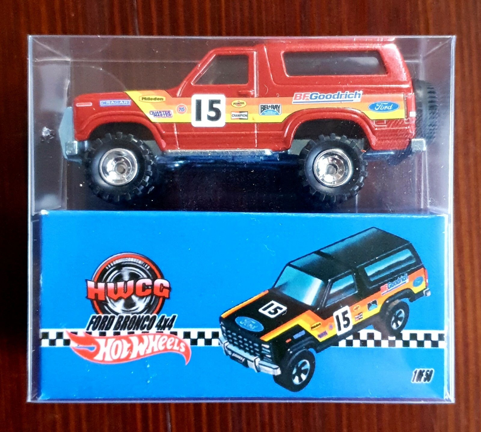 Hot Wheels Ford Bronco 4×4 Convention car germany 2015. 1 of 50. Ultra rare Hot Wheels Ford Bronco 4×4 Convention car germany 2015. 1 of 50. Ultra rare