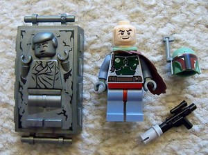 LEGO-Star-Wars-Rare-Boba-Fett-amp-Solo-In-Carbonite-Excellent-From-8097