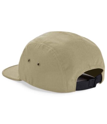 BLACK GREEN ORANGE BEIGE or BLUE Plain Cotton Canvas 5 Panel
