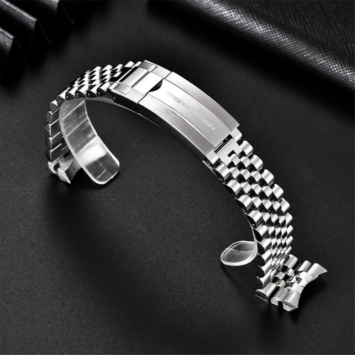PAGANI DESIGN Uhrenband Uhr Quarz Luxus Edelstahl GMT Style DE Versand - Bild 2 von 8