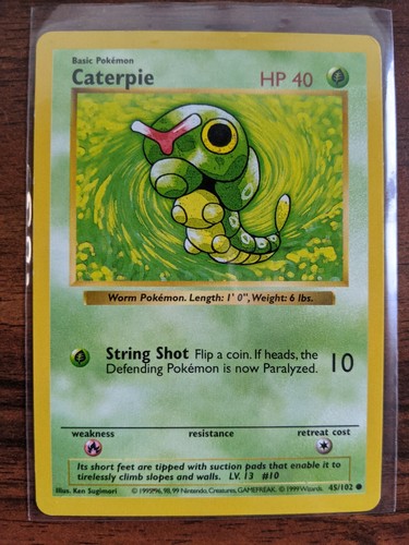 1995 Base Set Pokemon Cards Shadowless PICK YOUR CARD - Picture 19 of 41