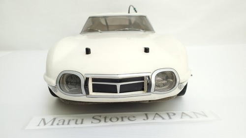 Used 1/10 RC CAR Toyota 2000GT Sanwa RX-231 Mabuchi RS 540SH Futaba MC112B Junk - Picture 3 of 23