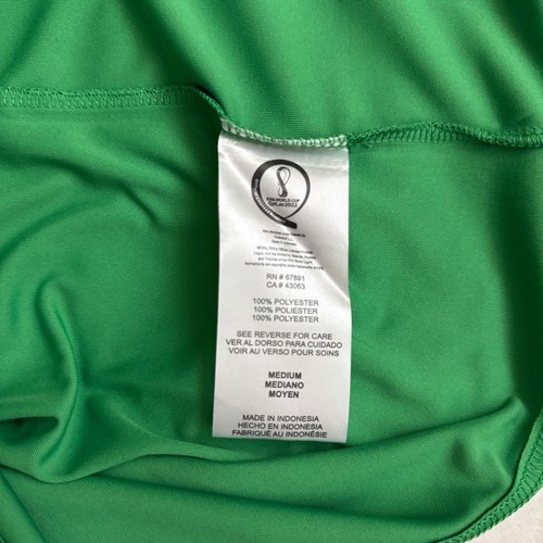 FIFA World Cup Qatar 2022 Ghana Official Licensed Green Jersey Medium vneck new - Picture 4 of 12
