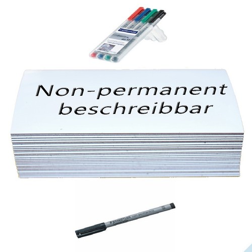 Magnetstreifen beschreibbar Kühlschrank Regale Magnet Schilder Folie Magnetfolie - Bild 2 von 4