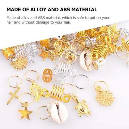 238 Pcs Wig Ornament Dreadlock Accessories for Women Hair Braid Man - Picture 9 of 12