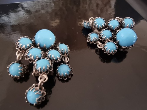 Boucles D'Oreilles Clips Vintage – Modèle Rétro, Fermoir à Clip (sans Perçage)