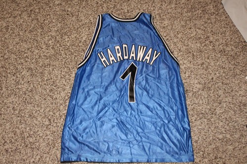 Sz 48 Champion NBA Orlando Magic Penny Hardaway MINT Jersey REVERSABLE Dazzle - Picture 7 of 10