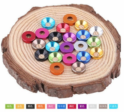 M6 M8 Alloy Aluminum Countersunk Washer Flat Washer for Flat screw - Picture 2 of 5
