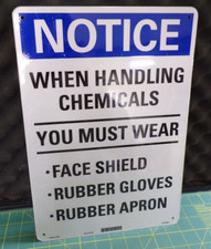 Lyle U5-1631-RA_10X14 14" x 10" Aluminum "Notice" Sign