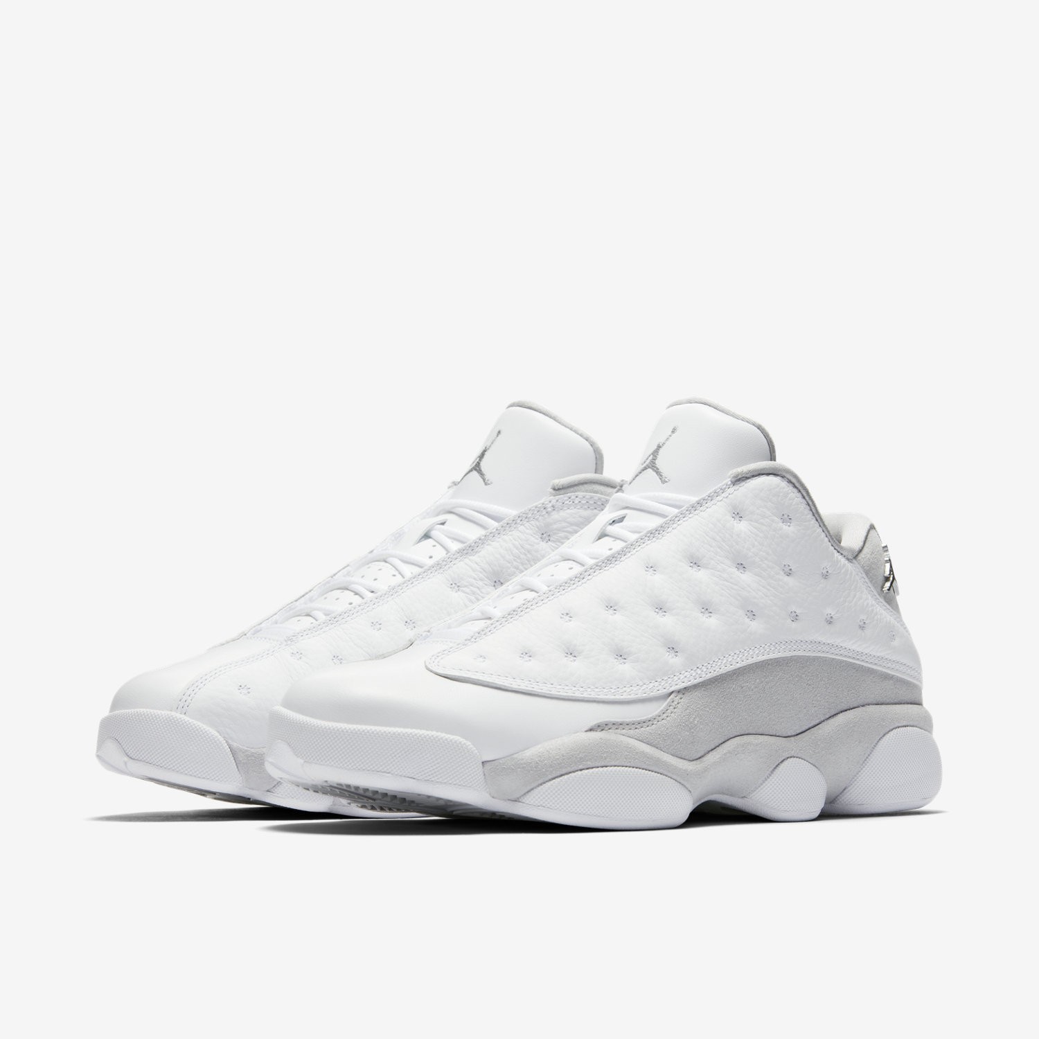 Nike air jordan xiii 13 retro - low "pure platinum" 310810-100 Nike Nike Nike air jordan xiii 13 retro - low