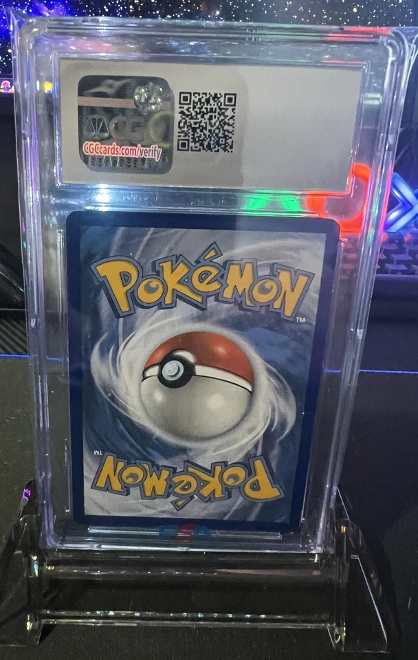 Pokemon Fate's Collide Chaos Tower STAFF #94 Rev Holo CGC 9 Natl. Champs 2016 - Image 2 of 2