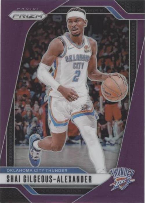 2024-25 Panini Prizm - Shai Gilgeous-Alexander #113 Purple