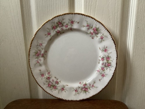 Vintage Royal Albert Bone China Victoriana Rose Speiseteller 1966 Rosen 10,5"