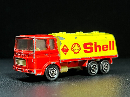 Camion Saviem SM 280 Citerne Shell Majorette n° 245 France 1100 Truck Tanker Gas - Picture 3 of 12