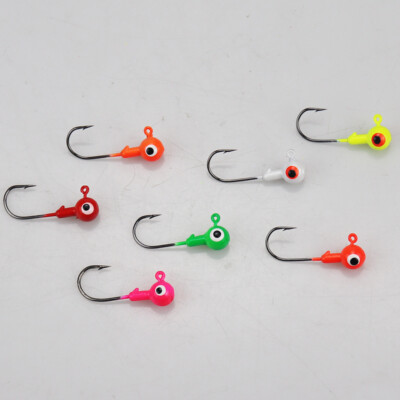 Confezione Da 10 Esche Jig Per Crappie 1/16 Oz - Dipinte, Senza - Foto 5
