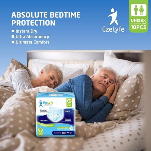 EzeLyfe Premium Adult Pull-Up Incontinence Pants Diaper Unisex Next Day Delivery - Picture 52 of 110