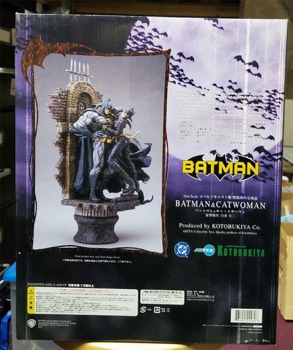 Kotobukiya Batman & Catwoman Kaltgussstatue limitierte Auflage 1368/2500 - Bild 4 von 4