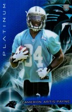 2015 Topps Platinum Sapphire Refractors 149 Cameron Artis-Payne RC Carolina
