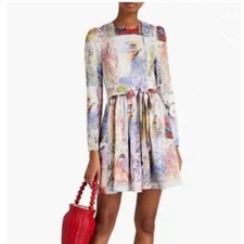 NWOT zimmermann bontanica silk dress au 1